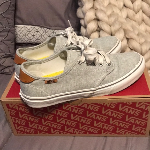 vans camden deluxe grey